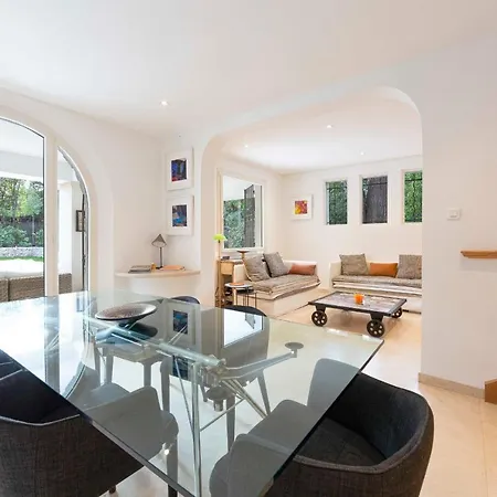 Serene Cap D'antibes Retreat With Heated Pool Steps From The Beaches Villa Antibes